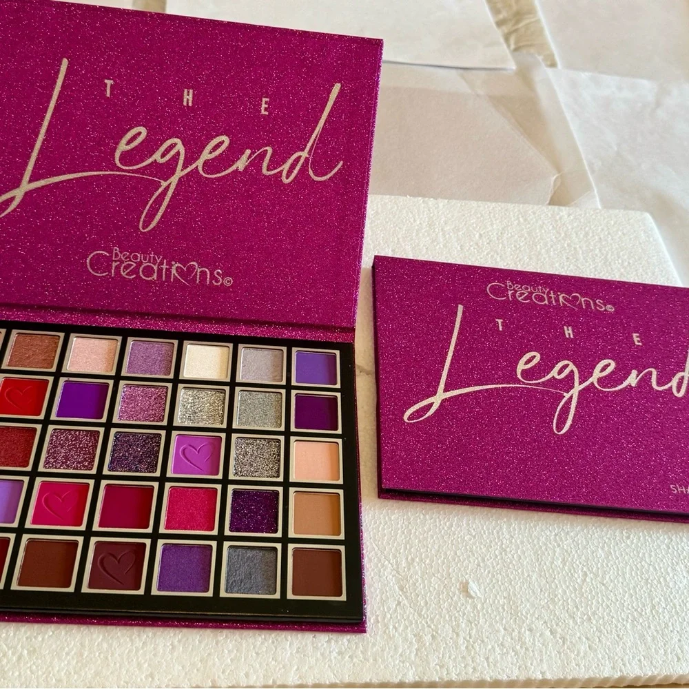 Legend Eyeshadow Palette 35 Colors Mattes Shimmers and Pressed Glitters